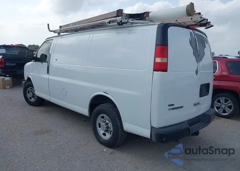 2011 Chevrolet Express 2500 Work Van from USA, damaged, VIN 1GCWGFCA1B1109920